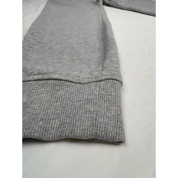 GymShark Crest Joggers Men's Size Large Sweatpants Gray Tapered Fit Drawstring - Picture 5 of 14